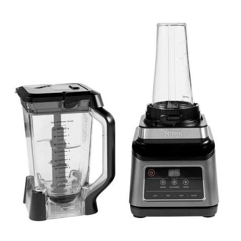 Ninja BN750UK 2-in-1 Blender with Auto-iQ - Black/Silver