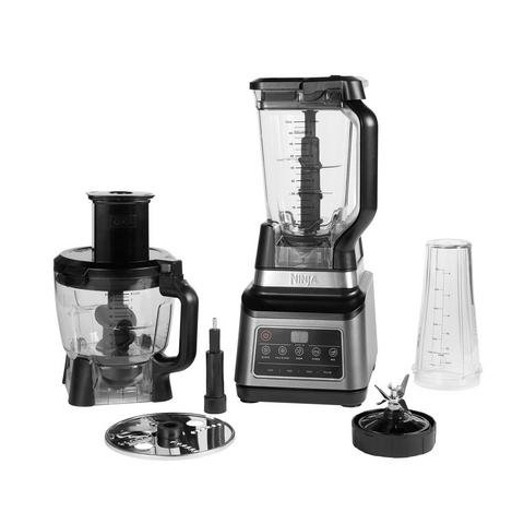 Ninja BN800UK 3-in-1 Blender and Food Processor with Auto IQ - Black/Silver