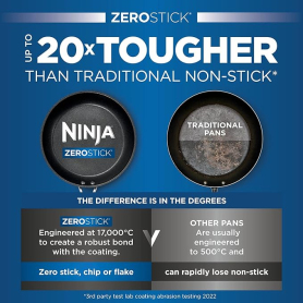 Ninja C10024UK 24cm Frying Pan - Black - 3
