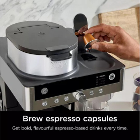 Ninja CFN802UK Espresso & Filter Coffee Machine - Silver / Black - 6