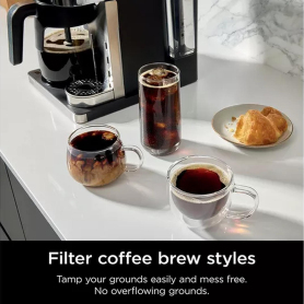 Ninja CFN802UK Espresso & Filter Coffee Machine - Silver / Black - 4