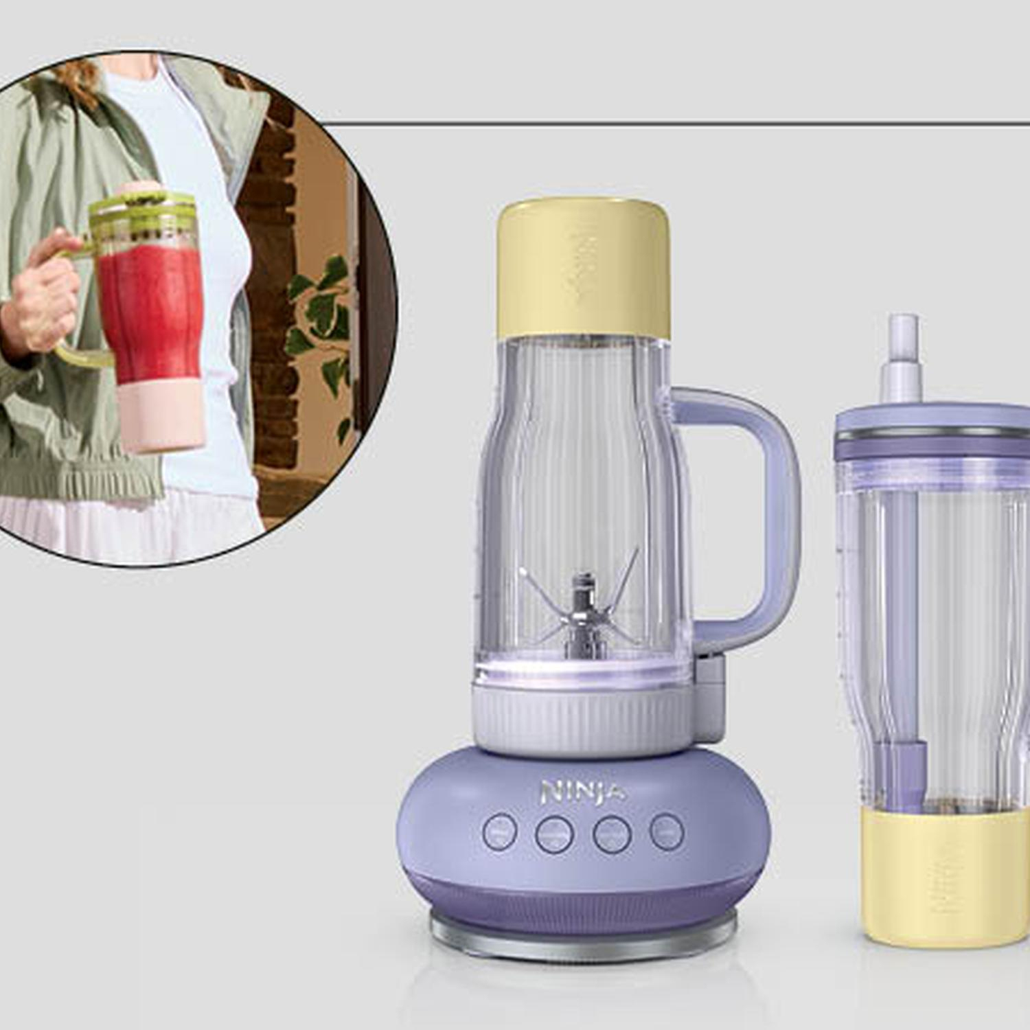 Ninja DB351UKCY Ninja BlendBoss Tumbler Blender - Cyber Space full image