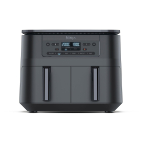 Ninja DZ300UK 7.6 litre 6-in-1 Dual Zone Air Fryer - Gun Metal Grey