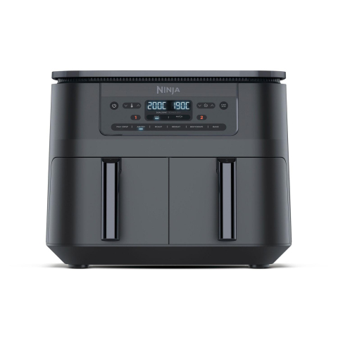 Ninja DZ300UK 7.6 litre 6-in-1 Dual Zone Air Fryer - Gun Metal Grey