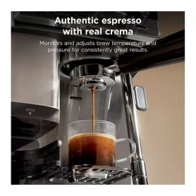 Ninja ES301UK Luxe Caf&eacute; MINI Espresso Machine - Black/ Silver - 4