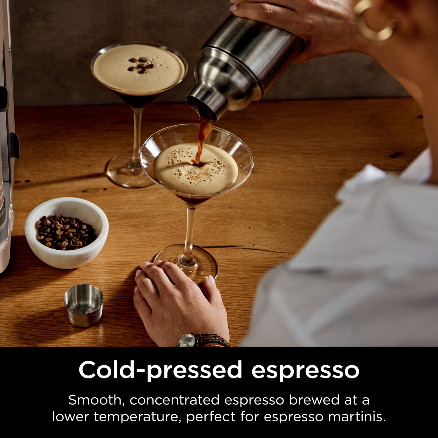 Ninja ES701UK Luxe Cafe Pro Series Espresso Machine - Black/Stainless Steel full image
