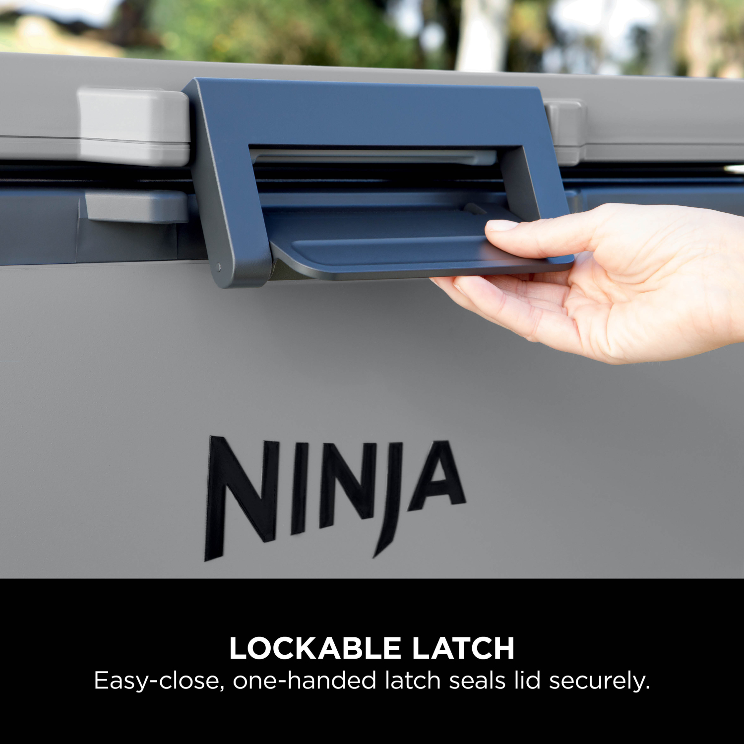 Ninja FB151UKGY FrostVault 50QT/47L Hard Cooler with Dry Zone - Slate Grey full image