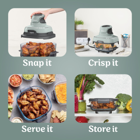 Ninja FN101UKSG CRISPi 4-in-1 Portable Air Fryer Sage Colour - 3