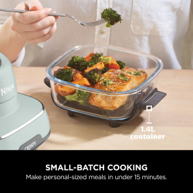 Ninja FN101UKSG CRISPi 4-in-1 Portable Air Fryer Sage Colour - 8