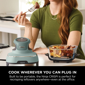 Ninja FN101UKSG CRISPi 4-in-1 Portable Air Fryer Sage Colour - 6