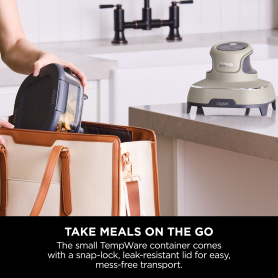 Ninja FN101UKST CRISPi 4-in-1 Portable Air Fryer Stone Colour - 8