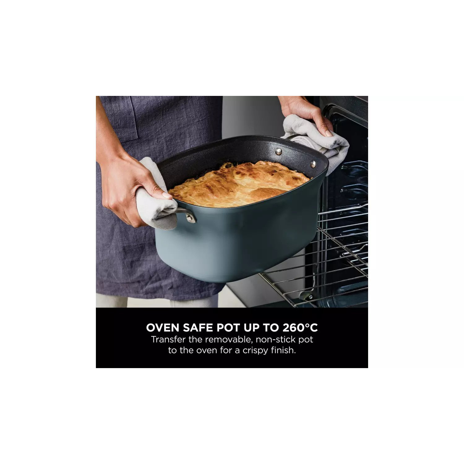 Ninja MC1001UK 42cm Multi-Cooker - Blue full image