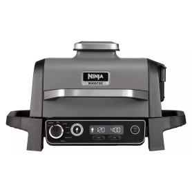 Ninja OG701UKPELKIT Woodfire Electric BBQ Grill & Smoker – With Woodfire BBQ Pellets Included