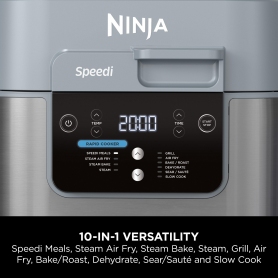 Ninja ON400UK Speedi 10-in-1 Rapid Cooker & Air Fryer - Grey - 6