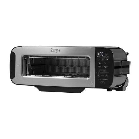 Ninja ST200UK 3-in-1 2 Slice Toaster - Grill and Panini Press - Black