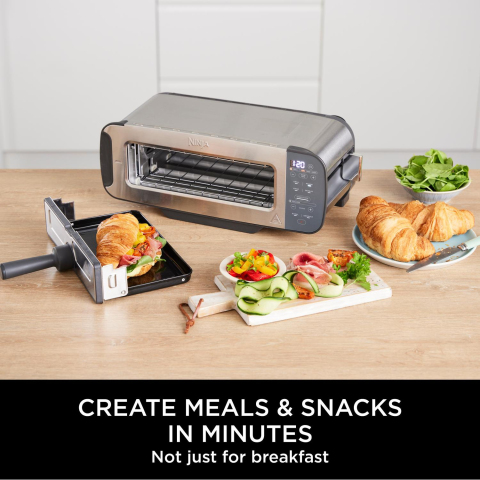 Ninja ST202UK 3-in-1 2 Slice Toaster - Grill and Panini Press 