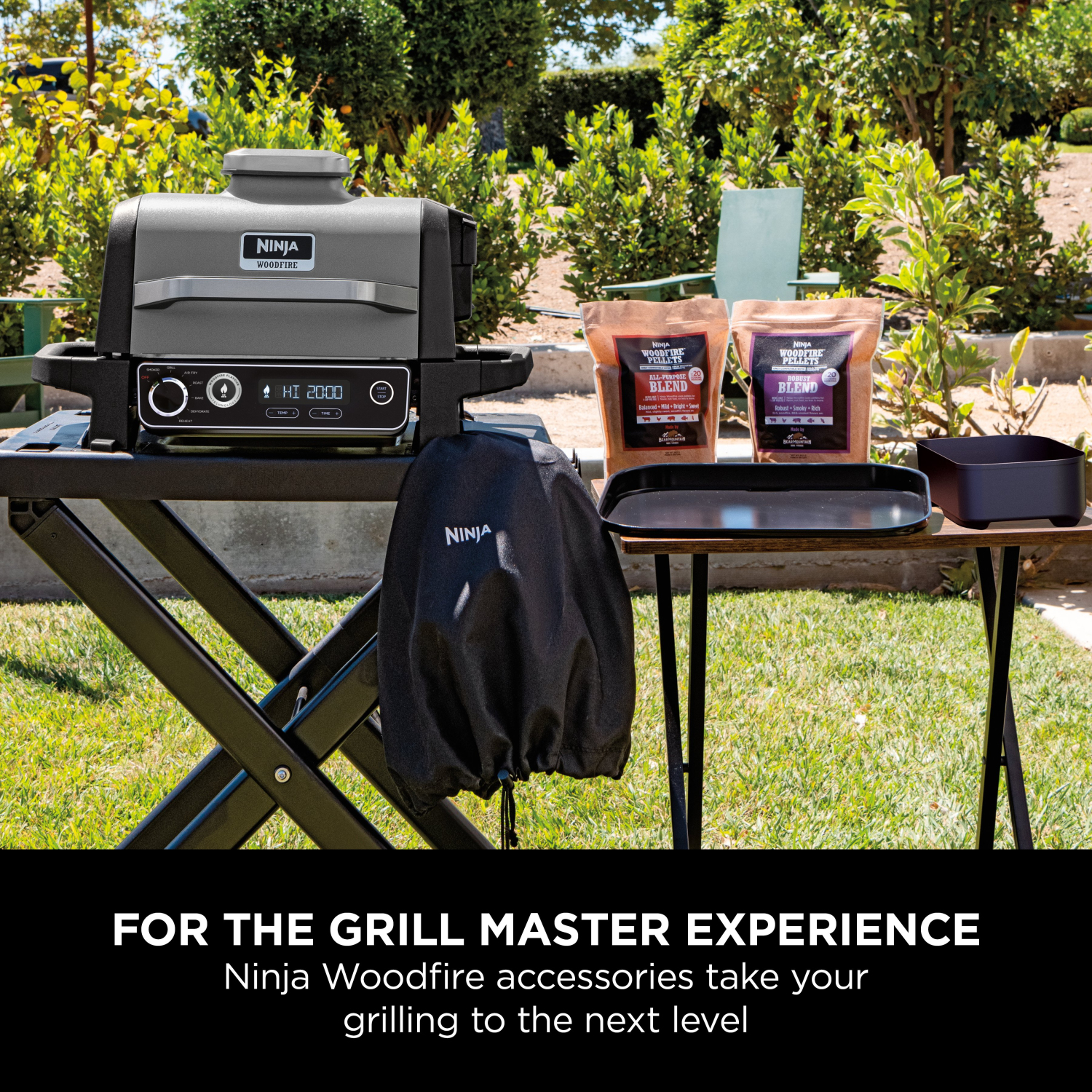 Ninja XSKCRISPBTEUK Woodfire BBQ Combo Crisper Basket  full image