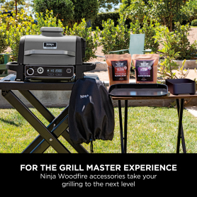Ninja XSKCRISPBTEUK Woodfire BBQ Combo Crisper Basket - Black - 1