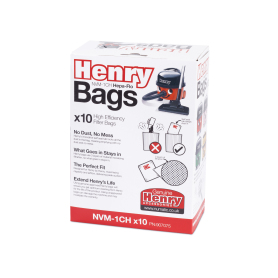 Numatic 907075 Henry HepaFlo Filter Bags - 10 Pack - White - 1