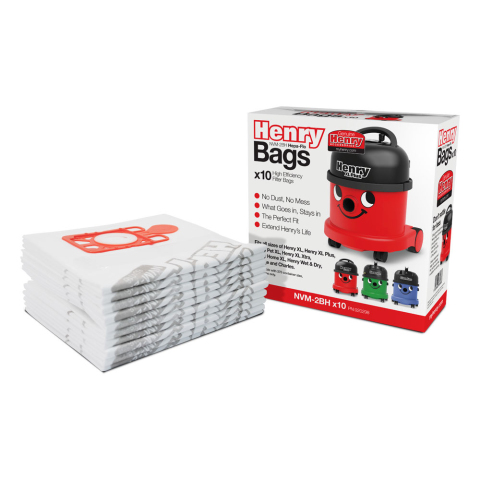 Numatic 920298 Henry XL HepaFlo Bags – Pack of 10 – Genuine Numatic
