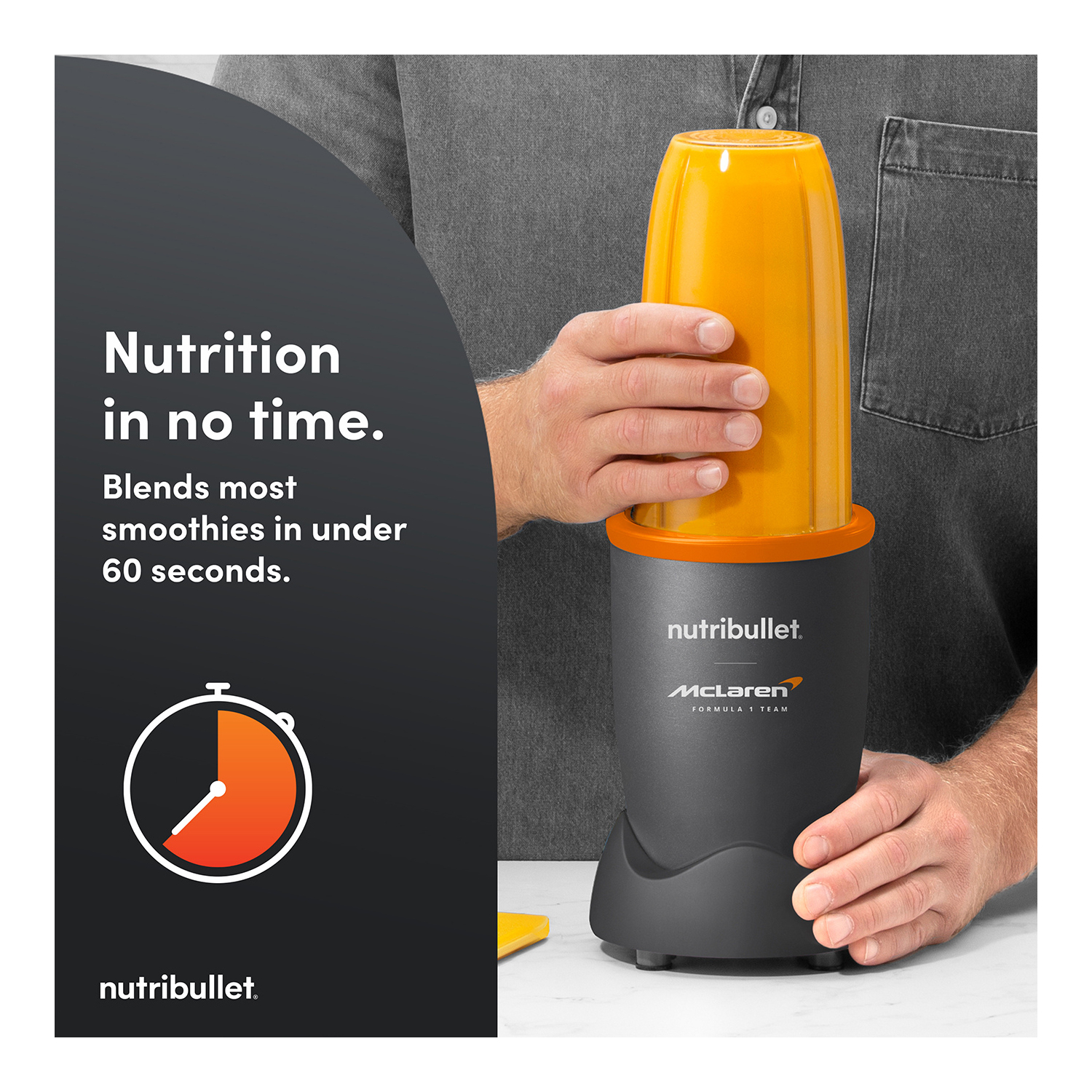 Nutribullet 02775 (NB-201) McLaren Mastercard F1 Team 900 Series 6-Piece Kit full image