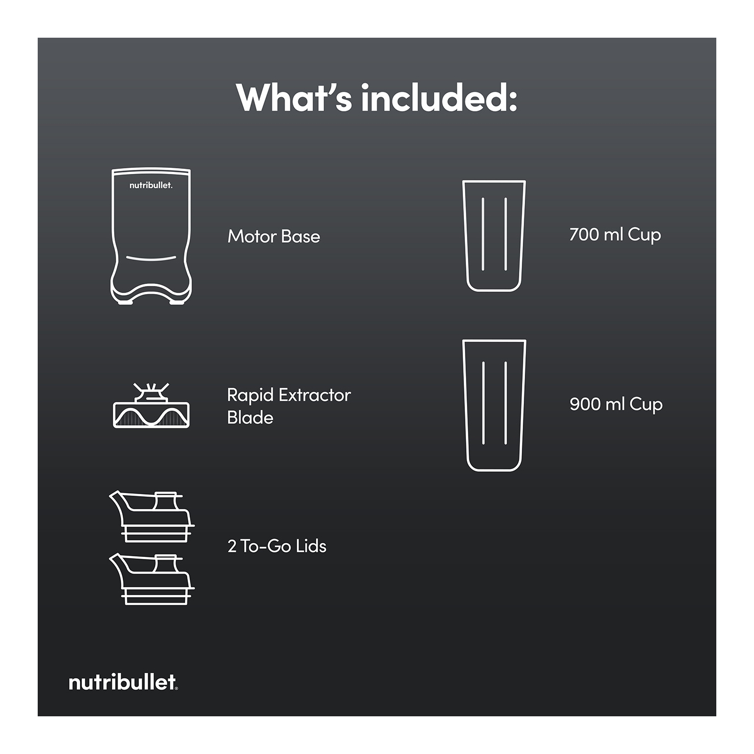 Nutribullet 02776 (NB-500) McLaren Mastercard F1 Team Ultra 1200 - Grey full image