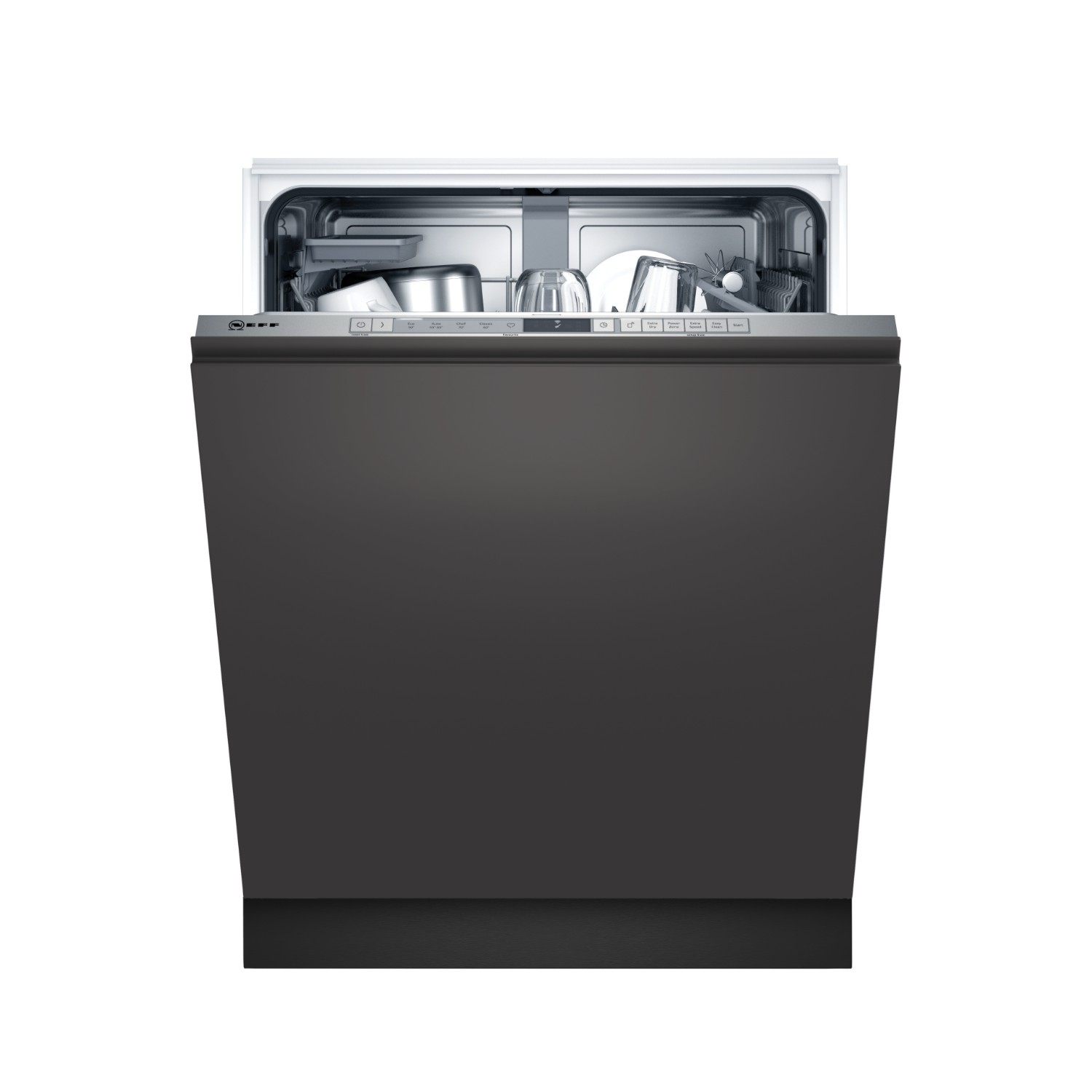 NEFF S153HAX02G Integrated Full Size Dishwasher - 13 Place Settings - 0