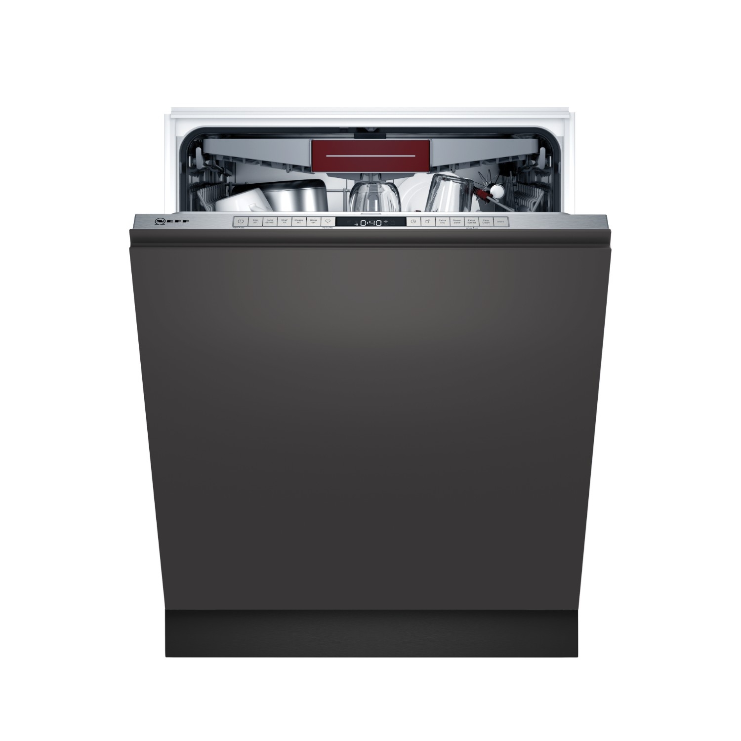 Neff S155HCX27G Integrated Full Size Dishwasher - 14 Place Settings - 0
