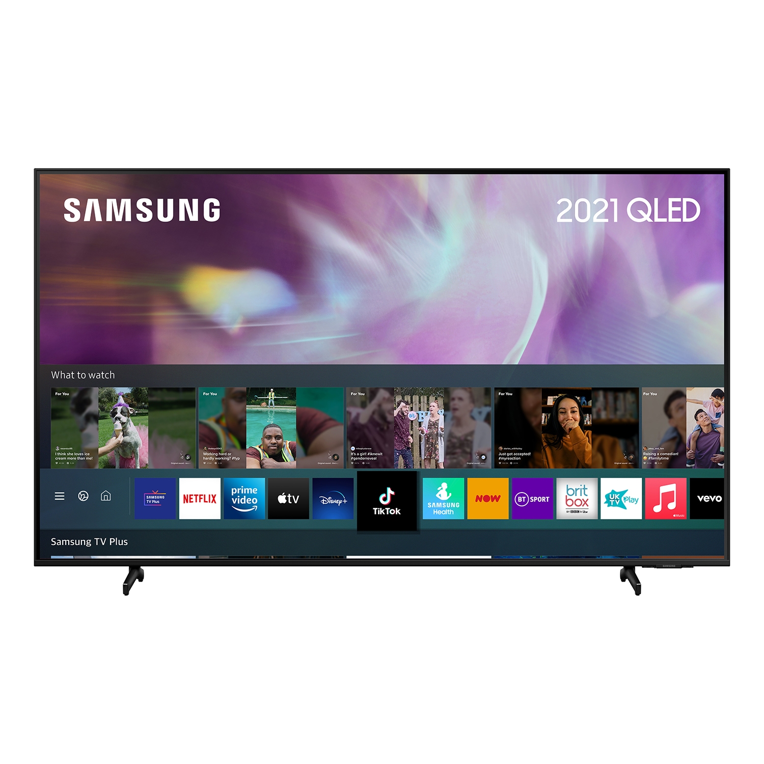 Samsung QE75Q60AAUXXU 75" 4K QLED Smart TV Quantum HDR powered by HDR10+ Object Tracking Sound LITE with Adaptive Sound - 0