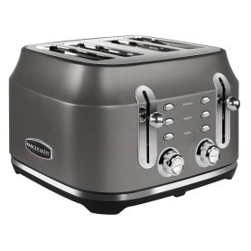 Rangemaster RMCL4S201GY 4 Slice Toaster - Matte Slate Grey - 4
