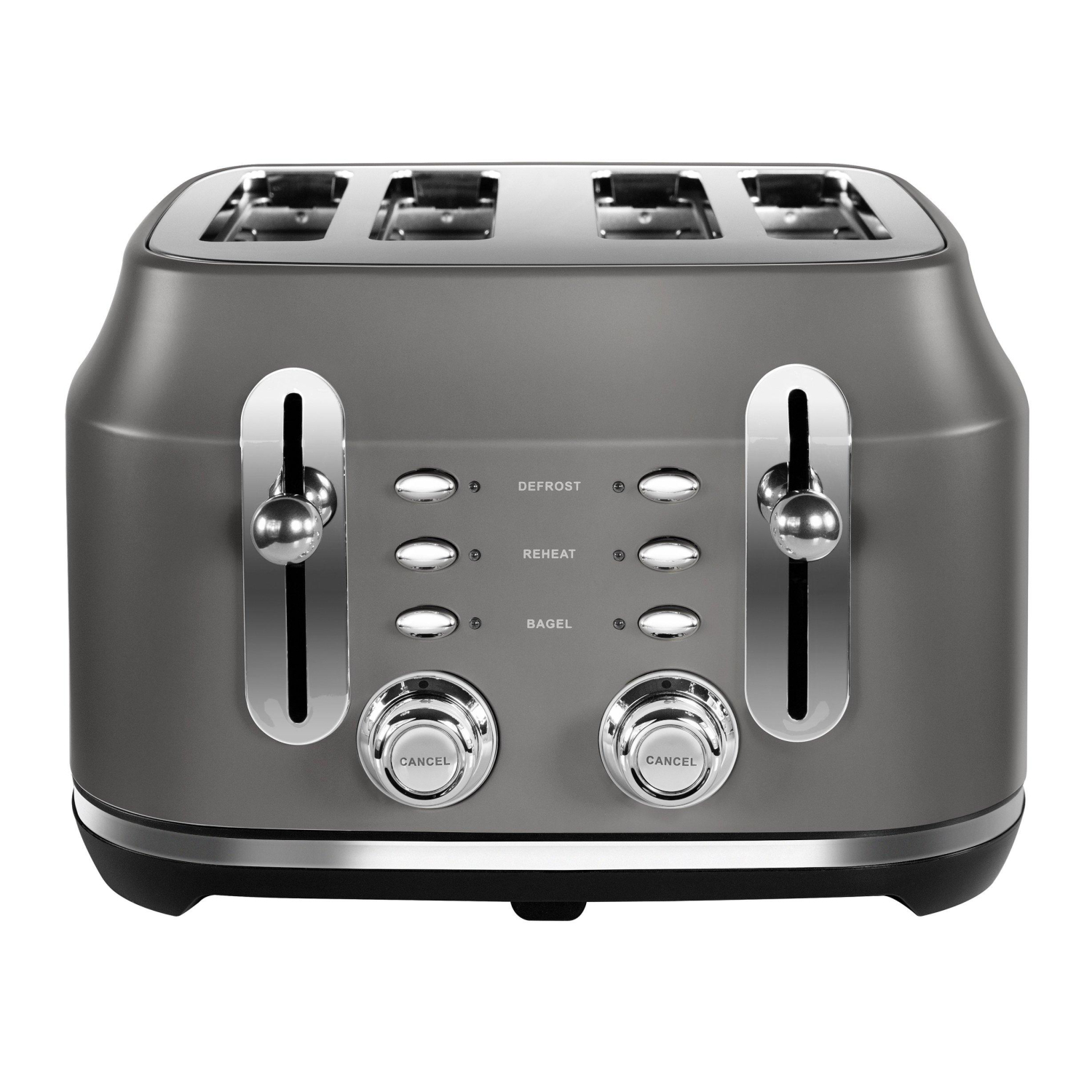 Rangemaster RMCL4S201GY 4 Slice Toaster - Matte Slate Grey - 5
