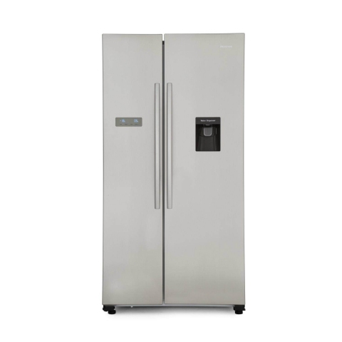 Hisense RS741N4WC11 American Style Fridge Freezer - Stainless Steel