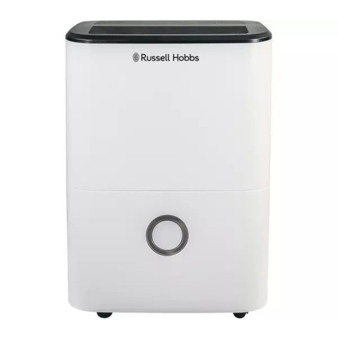 Russell Hobbs RHDH2002 20L Dehumidifier - White & Black