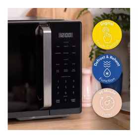 Russell Hobbs RHMT2512B 25 Litre Touch Control Digital Microwave - Black - 1