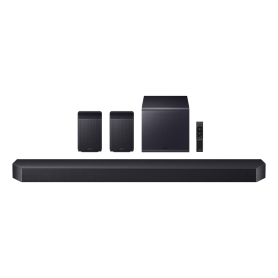Samsung HW-Q990H/XU 11.1.4ch Q-Series Soundbar with Subwoofer & Rear Speaker - Titan Black - 9