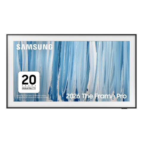 Samsung QE85LS03HWUXXU 85" 4K The Frame Pro Neo QLED 4K Vision AI Smart TV Art Mode & Wall Mount TV