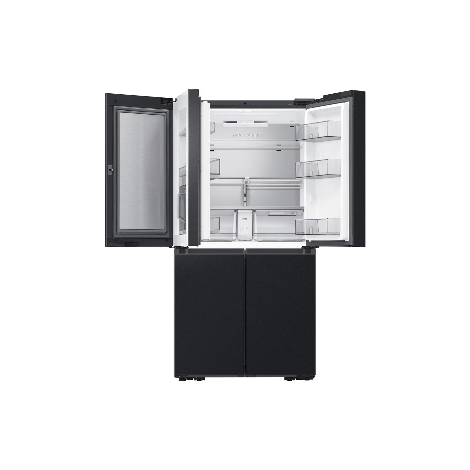 Samsung RF65DG9H0EB1EU 91.2cm 60/40 Total No Frost American Fridge Freezer - Black full image