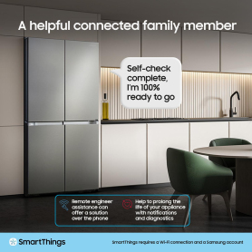 Samsung RS70F65KETEU 91.2cm 60/40 American Fridge Freezer - Silver - 5