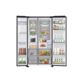 Samsung RS70F65KETEU 91.2cm 60/40 American Fridge Freezer - Silver - 12