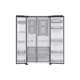 Samsung RS70F66KCTEU 91cm Side by Side American Fridge Freezer - Silver - 2