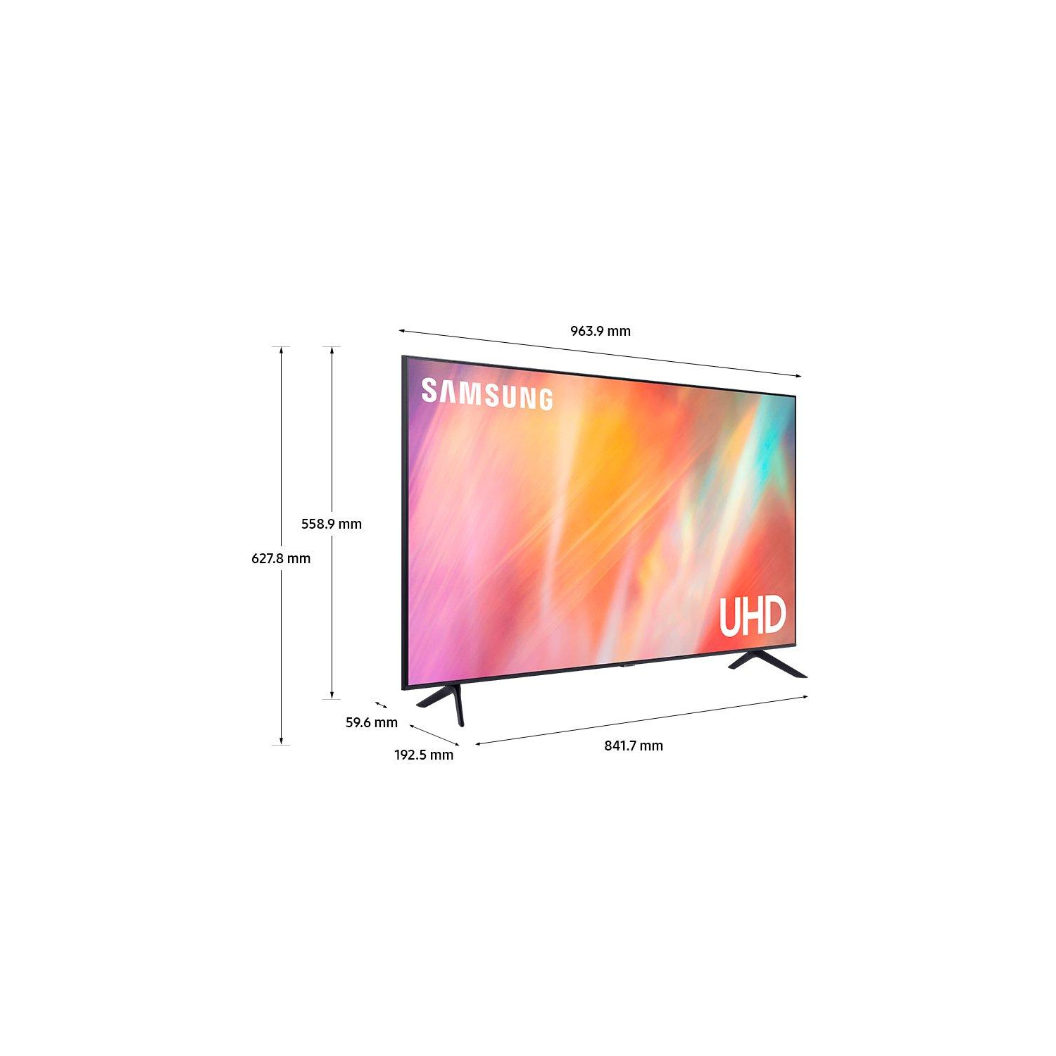 Samsung UE70AU7100KXXU 70" UHD 4K HDR Powered by HDR10+ Smart TV full image