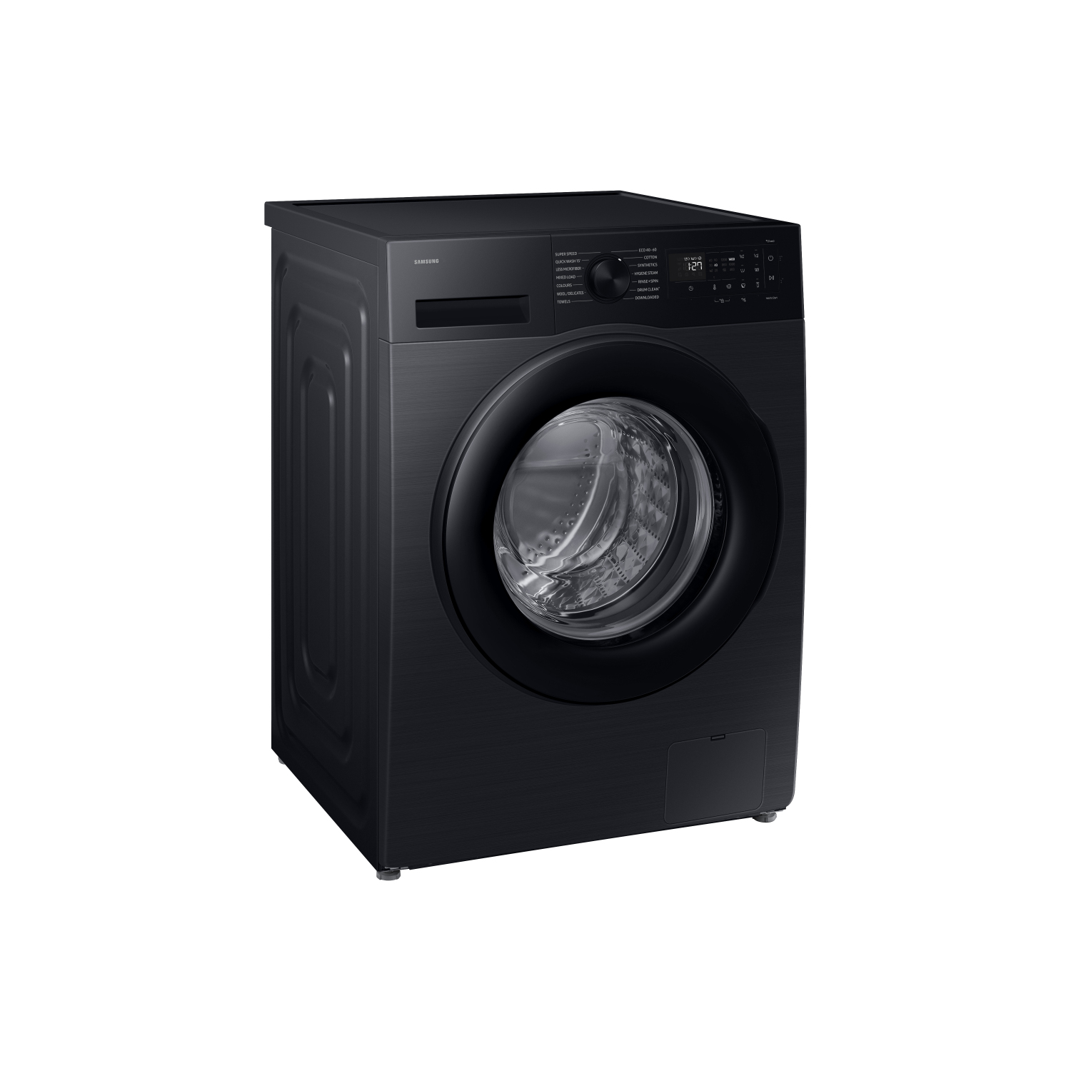 Samsung WW10FG5U34ABEU 10kg 1400 Spin Washing Machine - Black full image