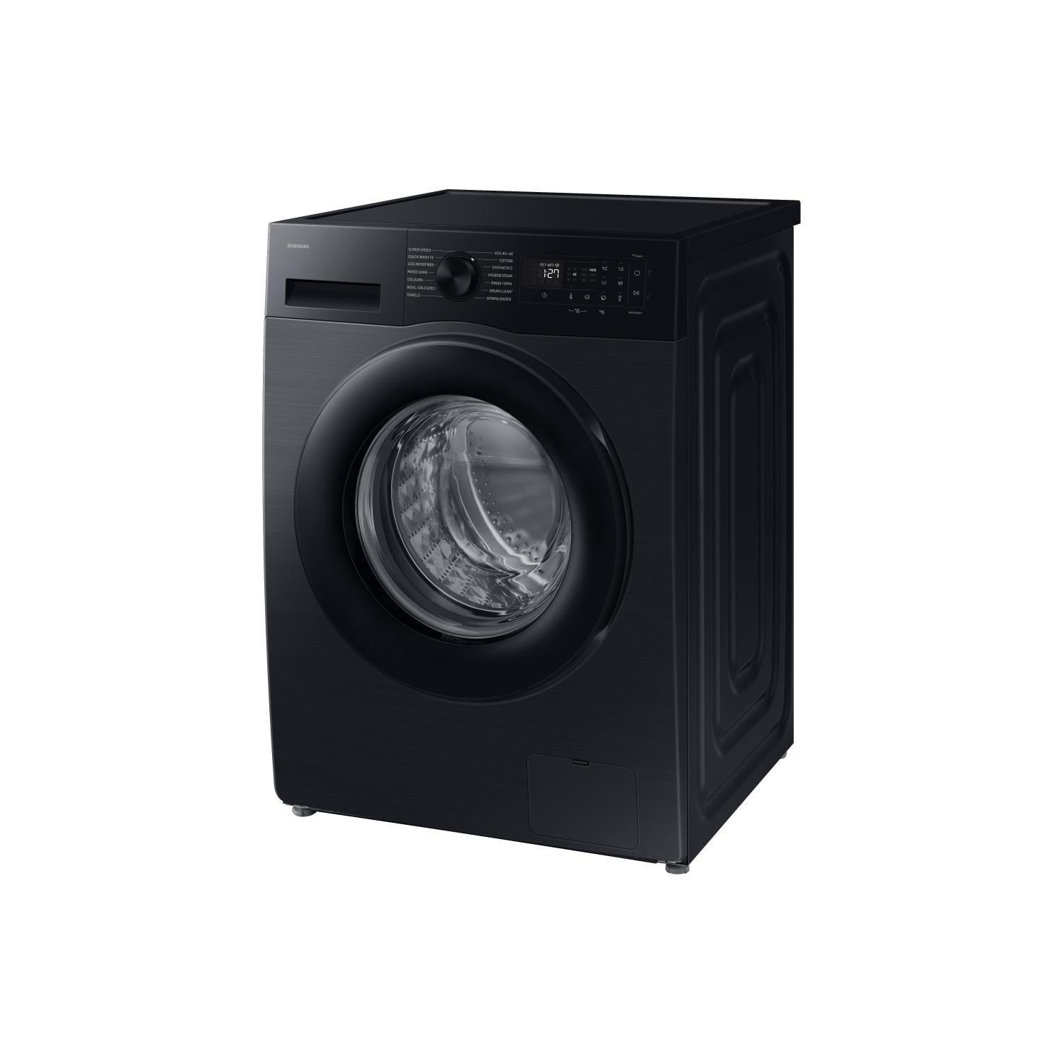 Samsung WW10FG5U34ABEU 10kg 1400 Spin Washing Machine - Black full image