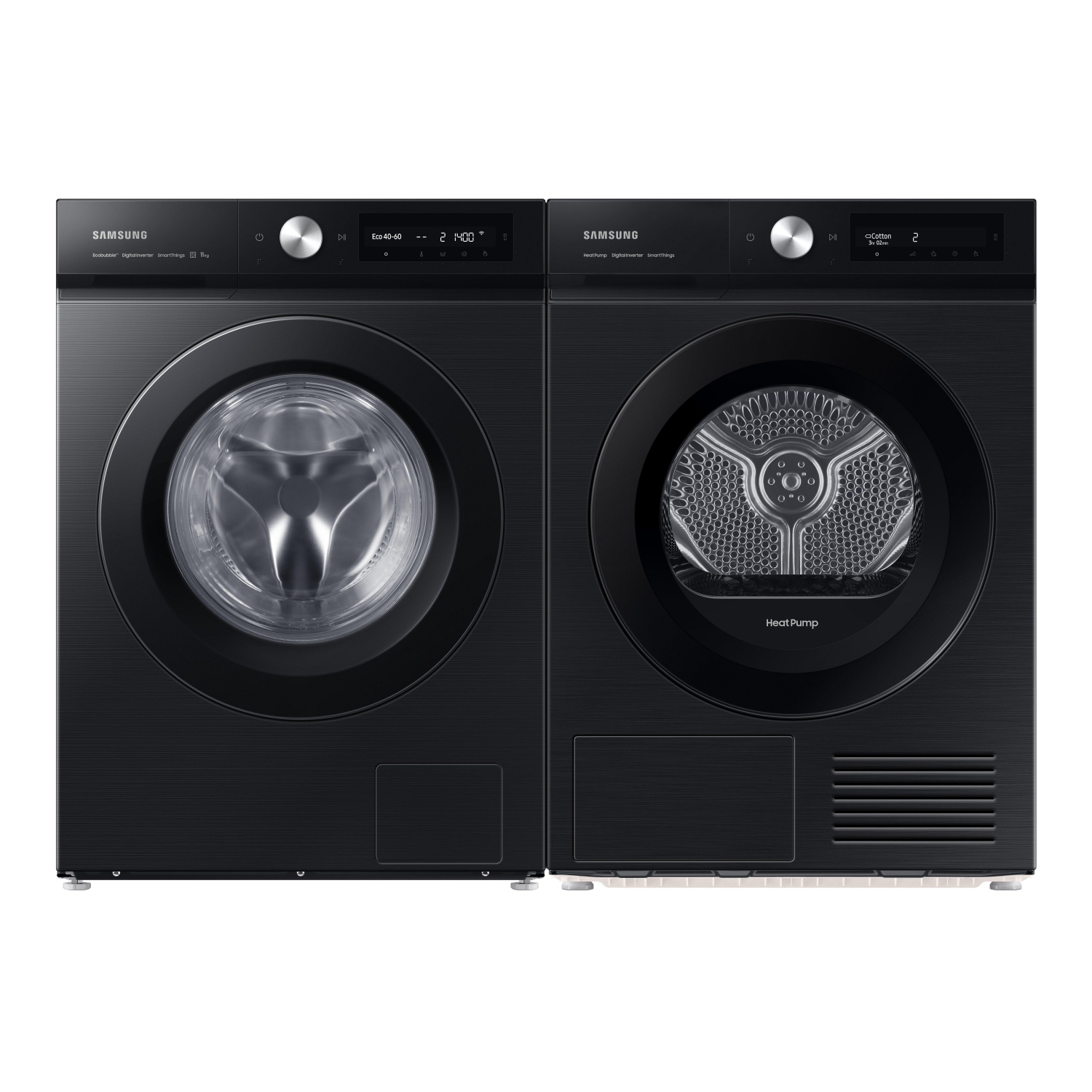 Samsung WW11BB504DABS1 11kg 1400 Spin Washing Machine with EcoBubble - Black  - 3