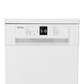 Sensis DWF0110SLEW Slimline Dishwasher - White - 2