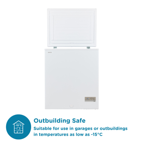Sensis RFCHT01F137EW 137 litre Chest Freezer - White