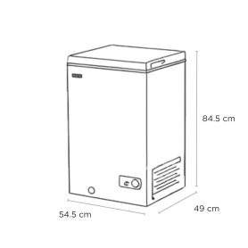 Sensis RFCHT01F97EW 97 litre Chest Freezer - White - 1