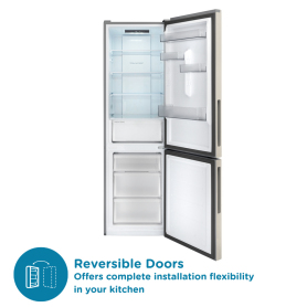 Sensis RFCMF0154ES 54cm Total No Frost Fridge Freezer - Silver