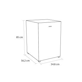 Sensis RFUCF01Z54EW 54.8cm Undercounter Freezer - White - 2