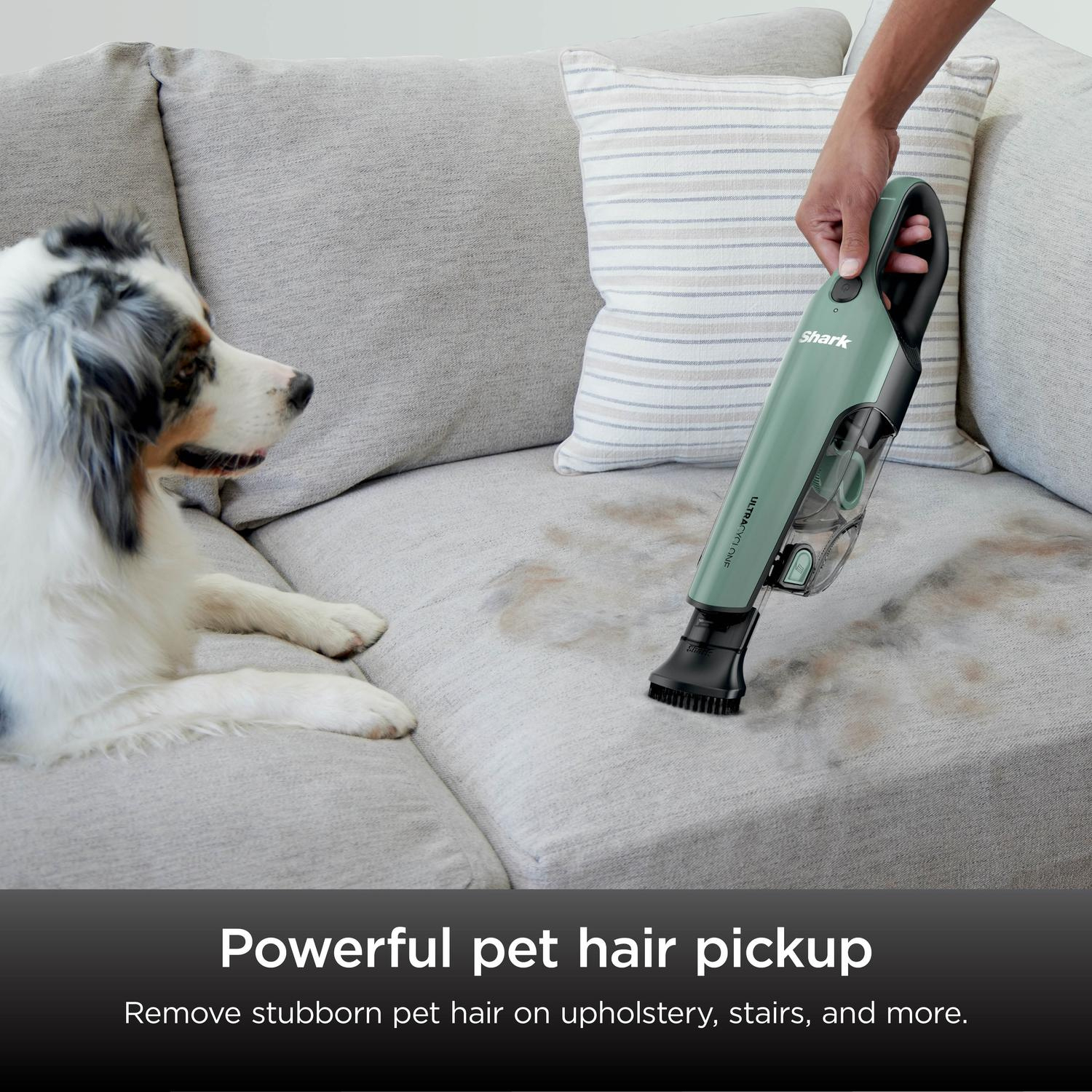 Shark CH901UK UltraCyclone Pro Cordless Handheld Vacuum Cleaner - 10 Minute Run Time - Green full image